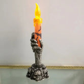 Skull Halloween Candle Holder