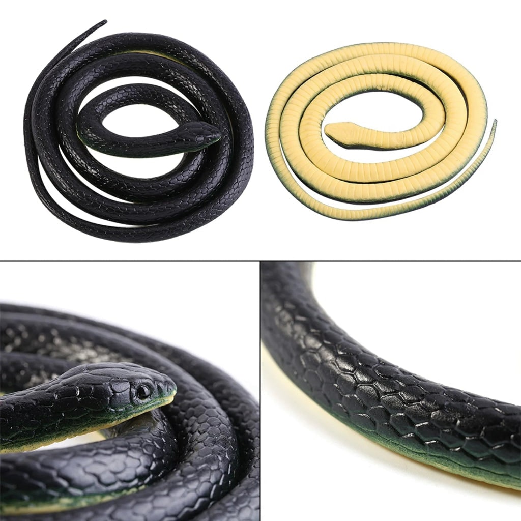 Decoração de Halloween Serpente Adereço Realista para Exibição Interna