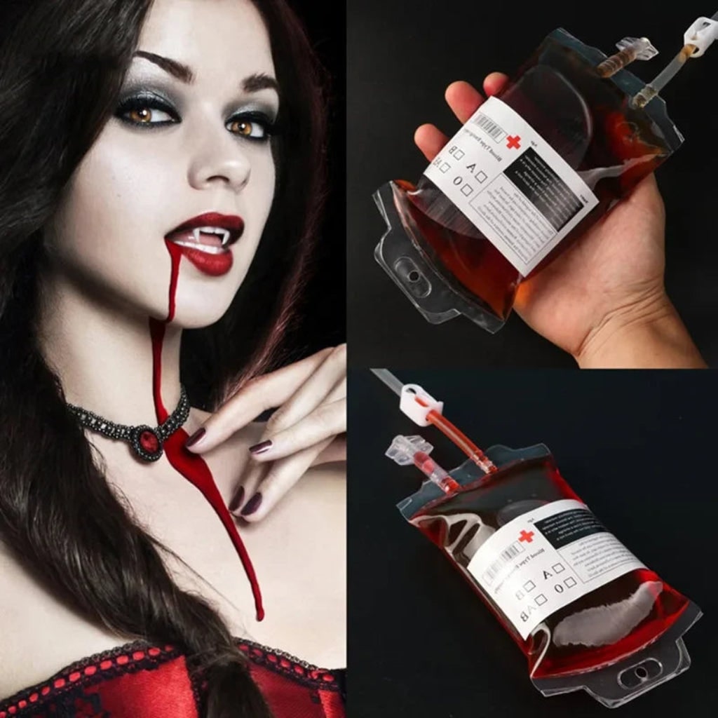 Bolsas de Sangue para Decoração de Halloween Artigos de Festa