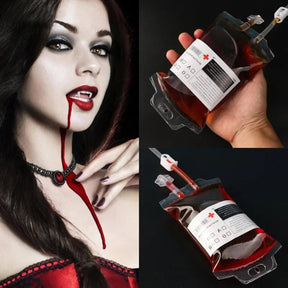 Bolsas de Sangue para Decoração de Halloween Artigos de Festa