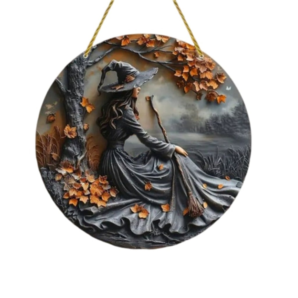 Arte de Parede para Decoração de Halloween Enfeite Sazonal para Casa