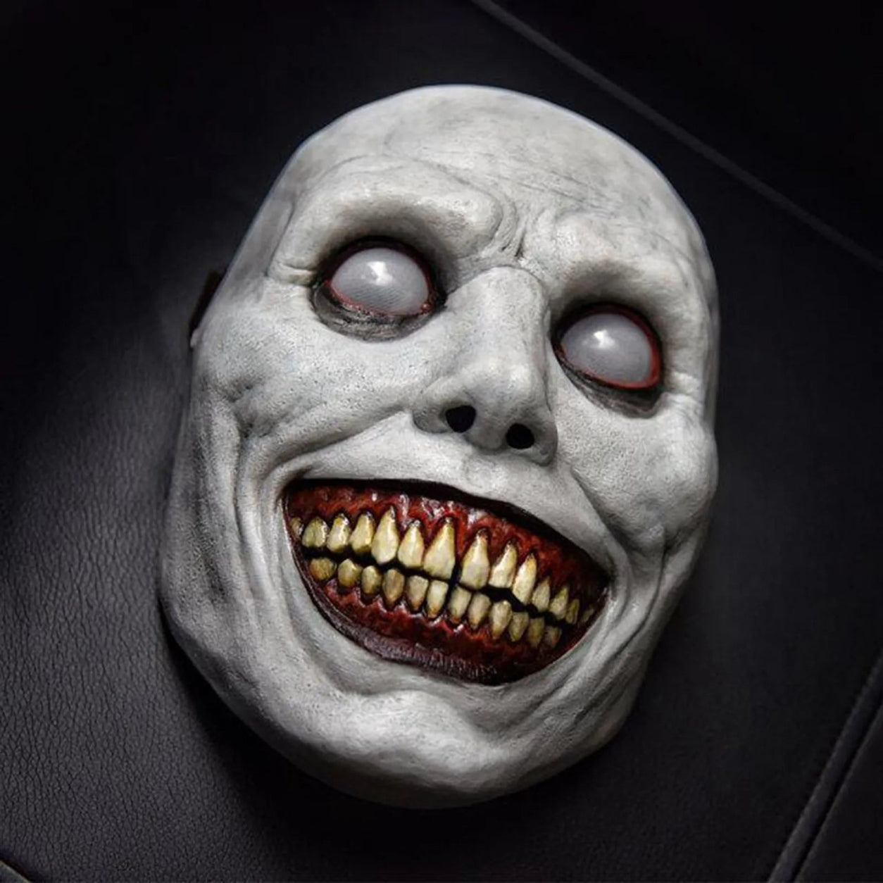 Máscara de Halloween Demônio Assustador com Capuz Máscara de Cosplay Festival do Mal