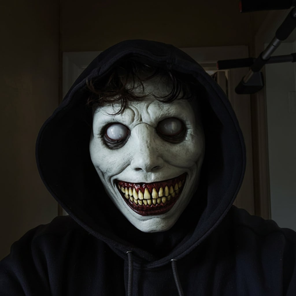 Máscara de Halloween Assustadora de Terror para Festa a Fantasia