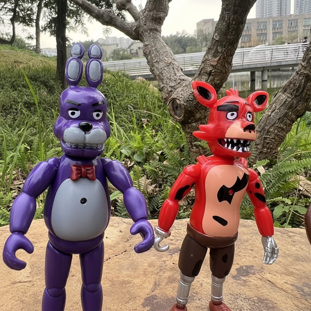 Conjunto de Bonecos de Ação: Brinquedos de Halloween Ideais para Presentear