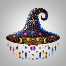 Decorative Halloween Witch Hat