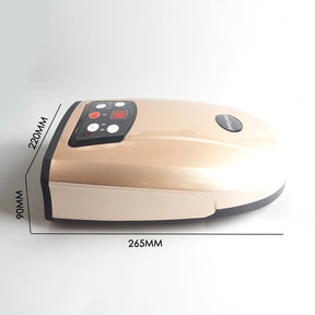 Massageador de Mãos com Aquecimento para Fisioterapia de Artrite Equipamento de Pressoterapia Dispositivo de Massagem de Palma Massageador de Dedos por Compressão de Ar