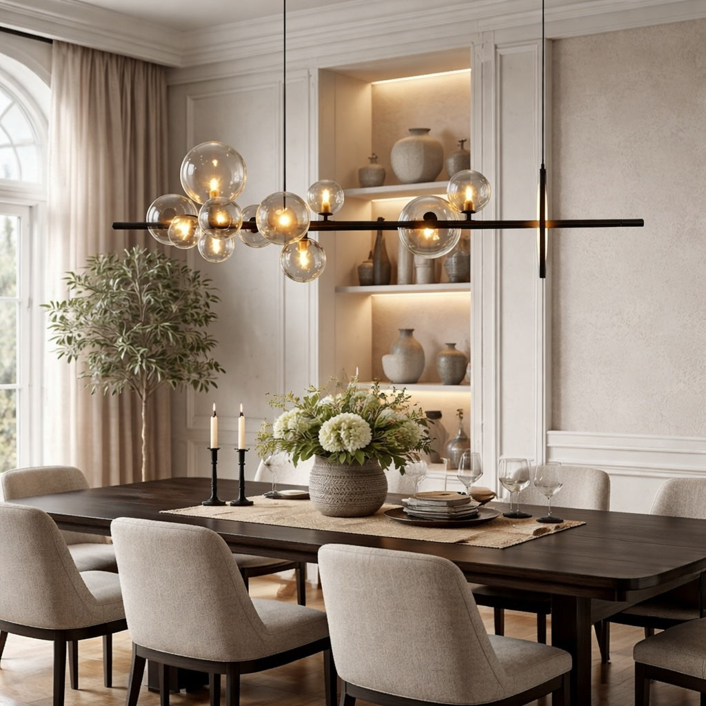 Glass Ring Pendant Light – pendant light image 2