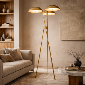 Three-Head LED Floor Lamp – floor lamp image 11