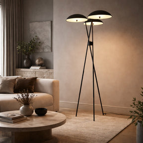 Three-Head LED Floor Lamp – floor lamp image 3