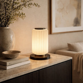 Sculptural LED Floor Lamp – Milky White, H13.8" – floor lamp image 6