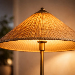 Rattan Floor Lamp – floor lamp image 5
