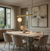 Globe Pendant Chandelier – Gold, 1 Light – pendant light image 1