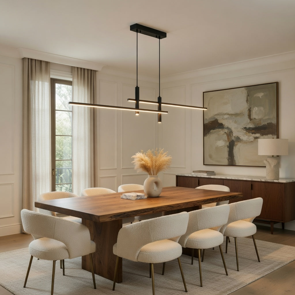 Linear LED Pendant Chandelier – pendant light image 5
