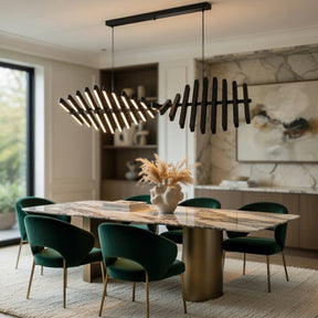 DNA Helix LED Chandelier – pendant light image 2