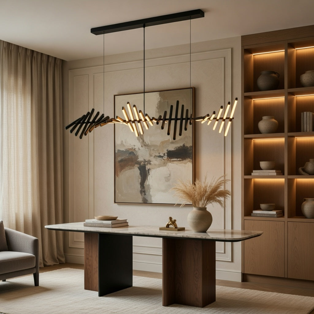 DNA Helix LED Chandelier – pendant light image 7