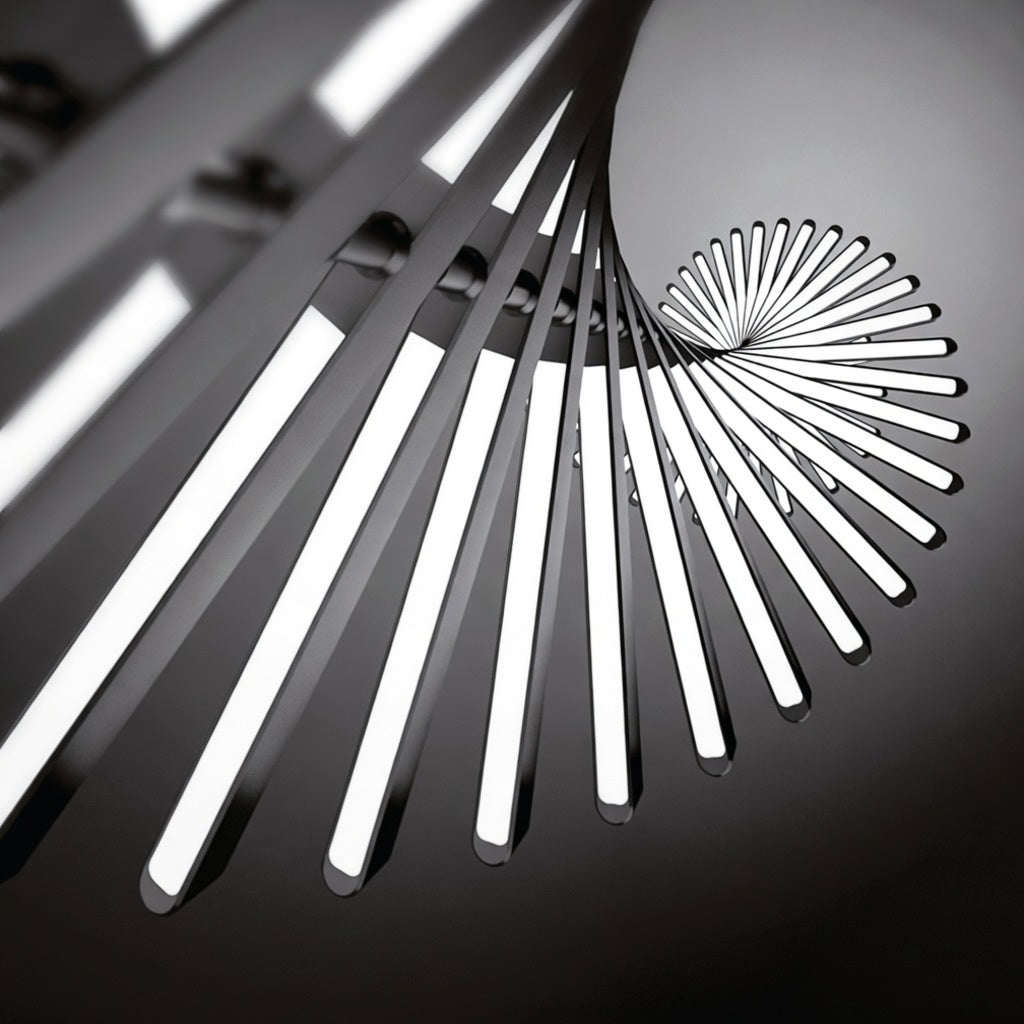 DNA Helix LED Chandelier – pendant light image 3