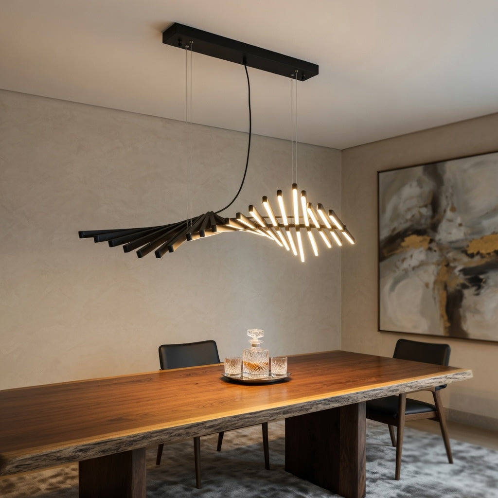 DNA Helix LED Chandelier – pendant light image 13