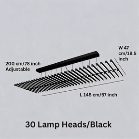 DNA Helix LED Chandelier – pendant light image 16