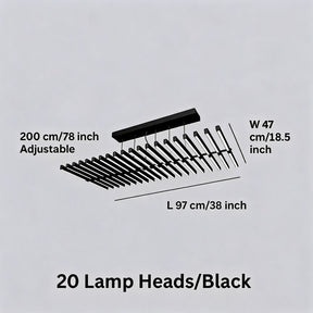 DNA Helix LED Chandelier – pendant light image 15