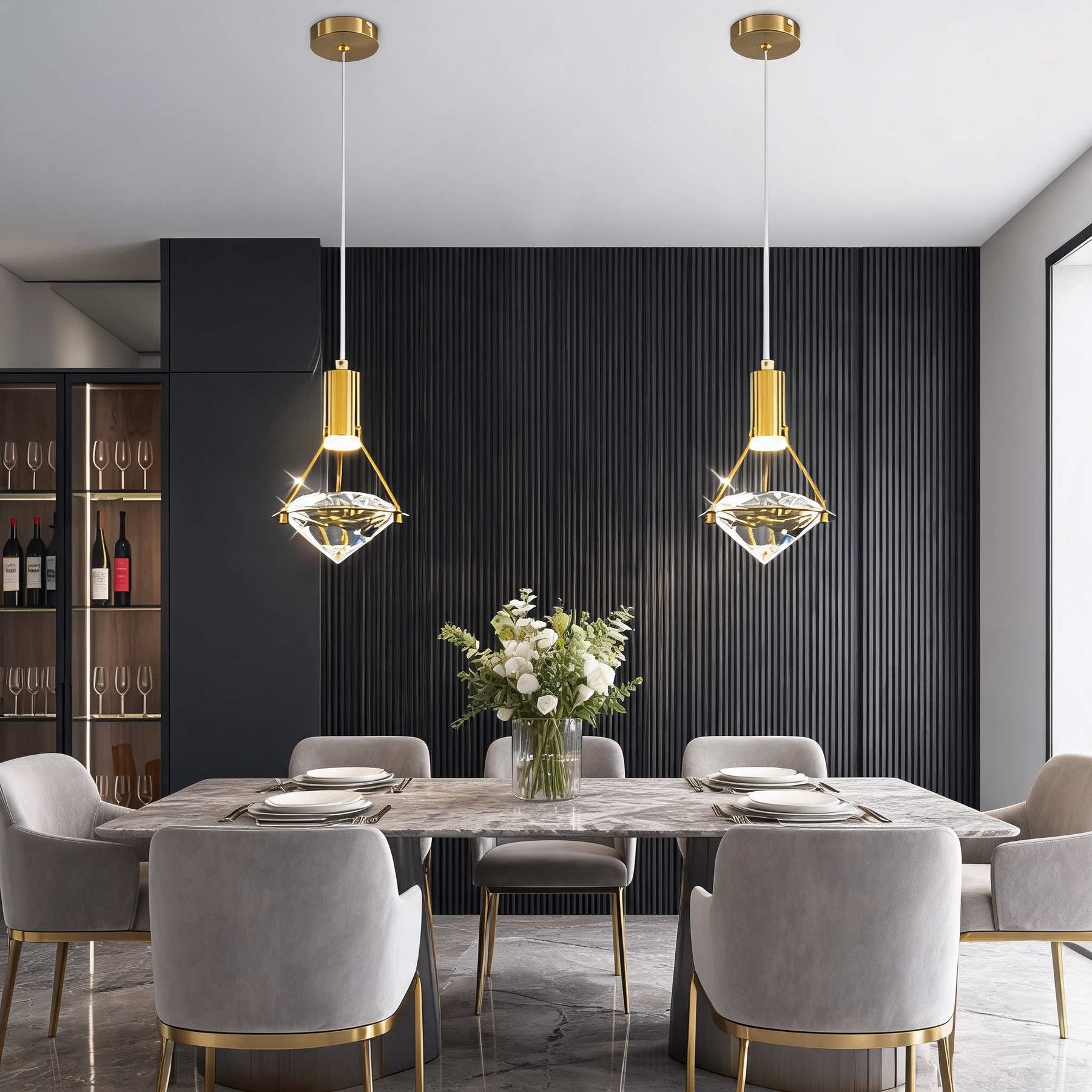 Crystal Pendant Light – pendant light image 1