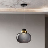 Nordic Glass Pendant Light – Style A-1 Head – pendant light image 1