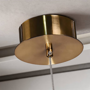 Smoky Glass Geometric Pendant Light – pendant light image 6