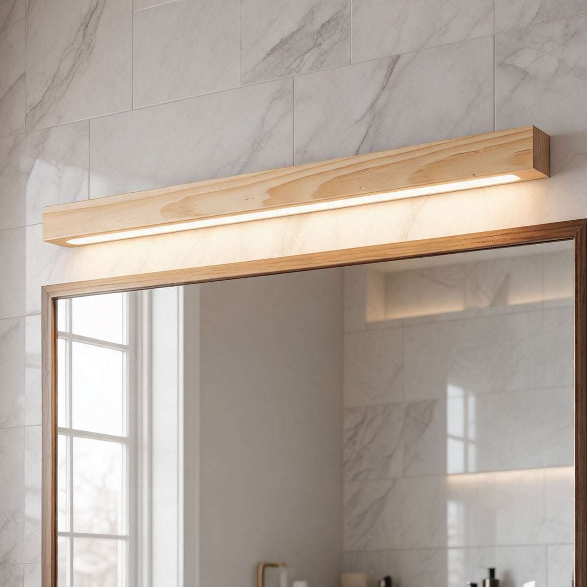 Linear Wood LED Wall Light – product image 3