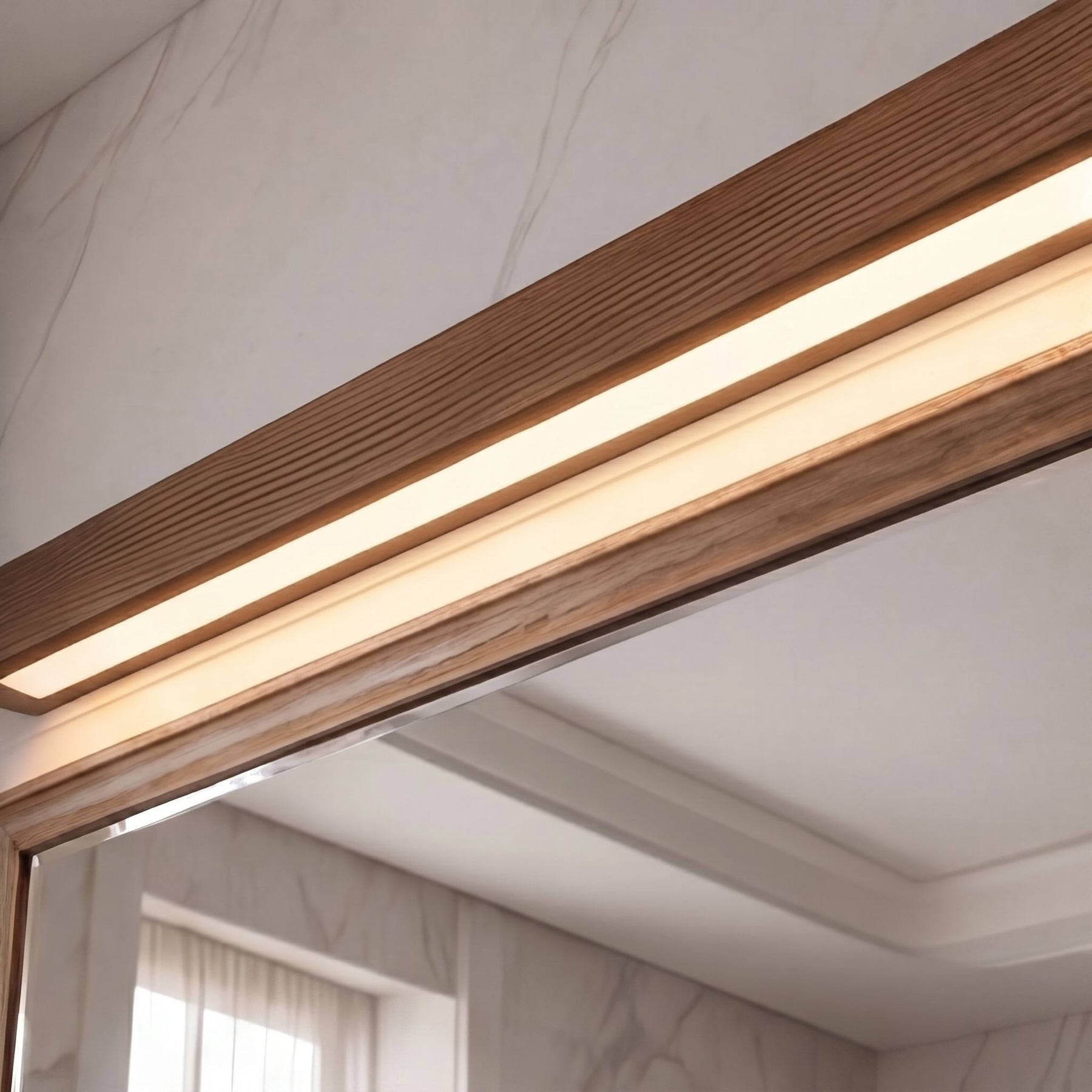 Linear Wood LED Wall Light – product image 5