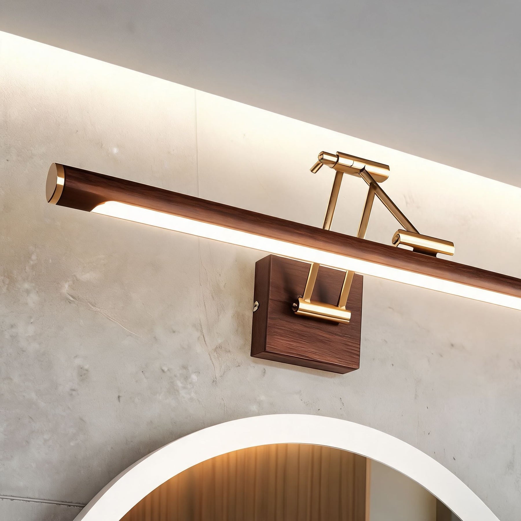 Walnut Adjustable LED Wall Light – product image 6