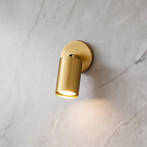 Rotatable Brass Spotlight Wall Light – 1 head W 3.1″ x H 5.3″, Brass – product image 1