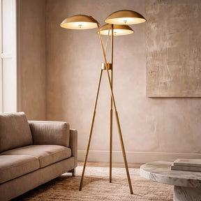 Three-Head LED Floor Lamp – floor lamp image 4