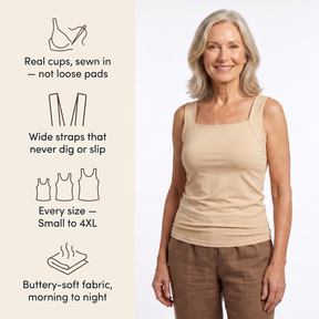 VELMORA Comfort Bra Tank Top – product image 2