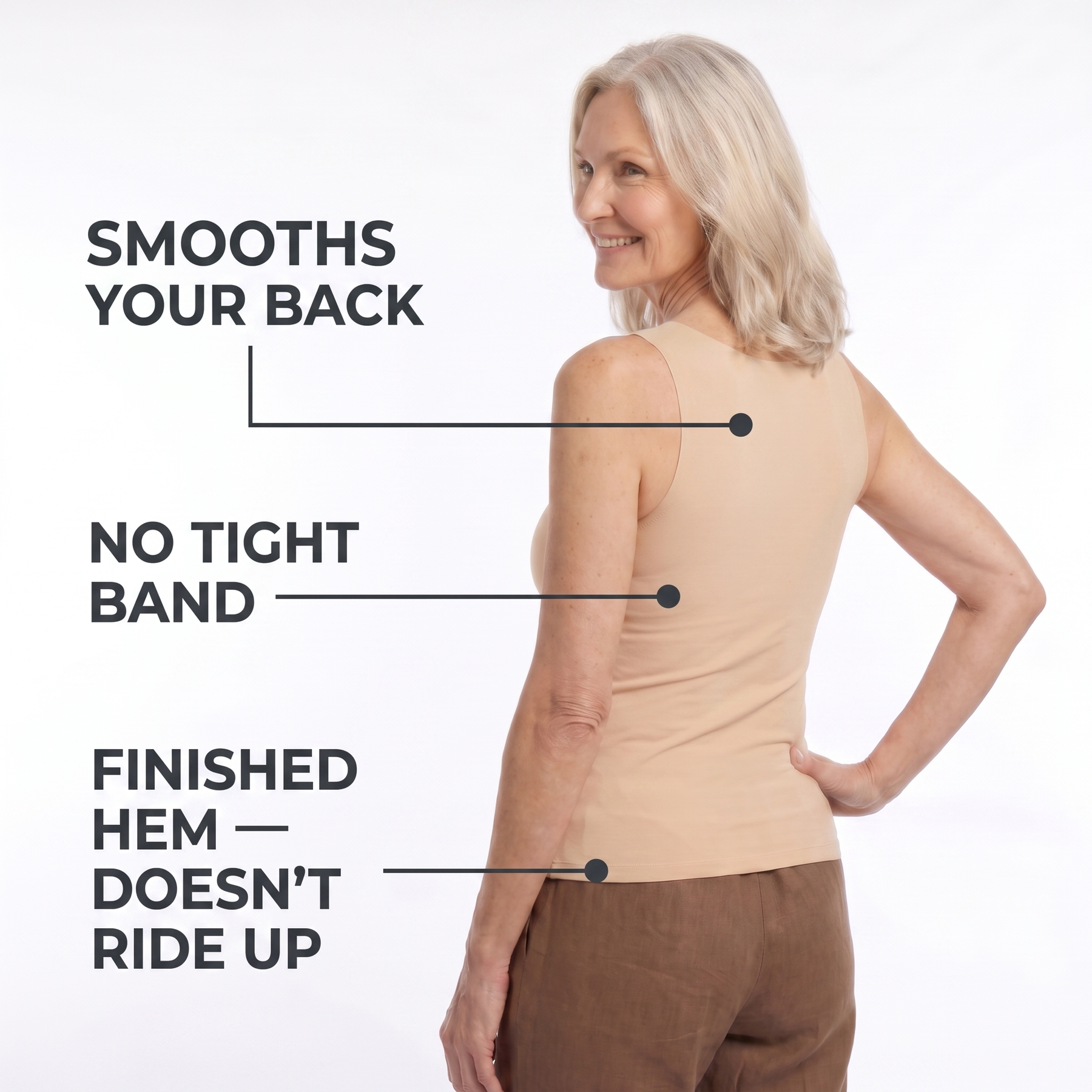 VELMORA Comfort Bra Tank Top – product image 3