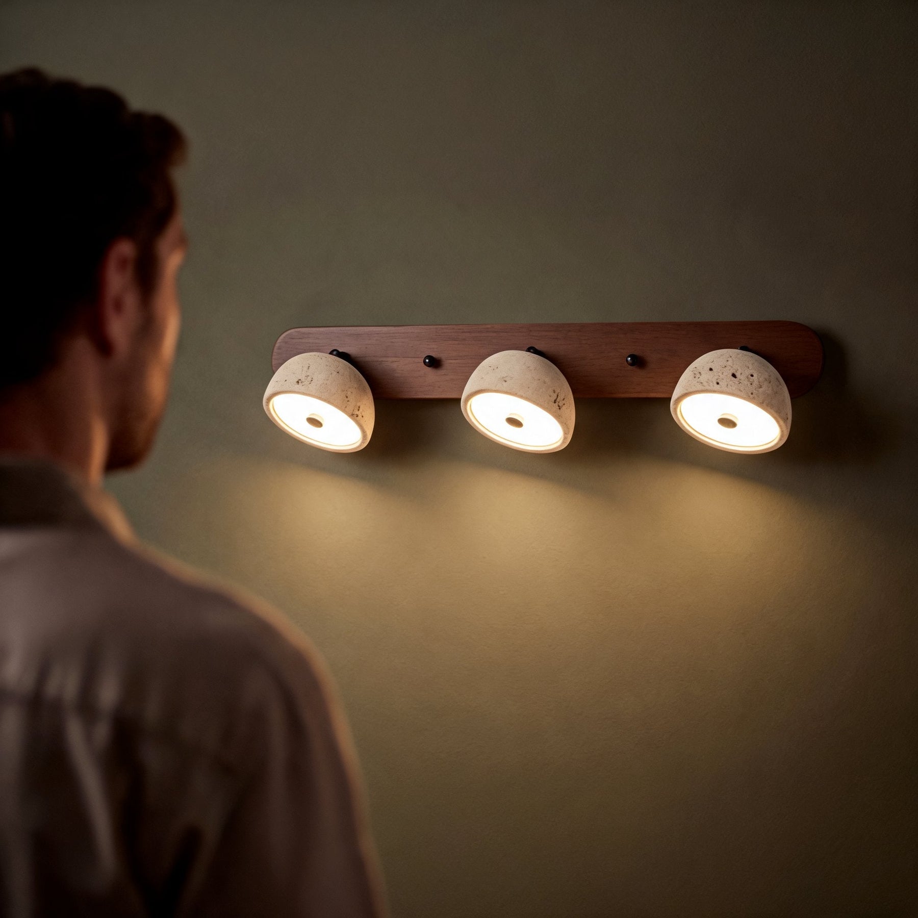 Travertine Vanity Light – product image 11