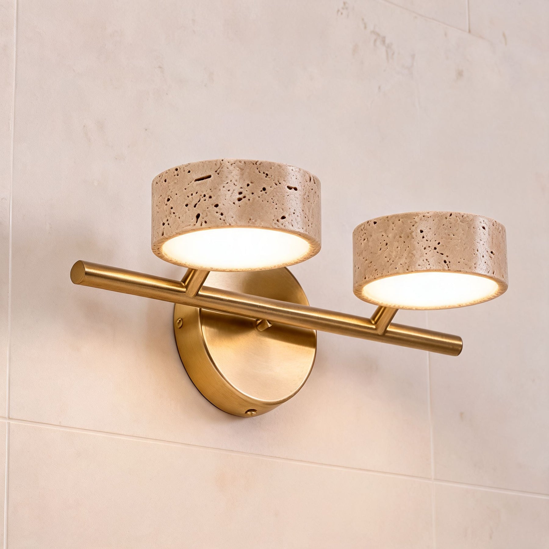 Travertine Vanity Light – product image 6