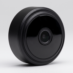Minicâmera Magnética Sem Fio – Transmissão de Áudio e Vídeo ao Vivo com Suporte Magnético para Casa e Carro