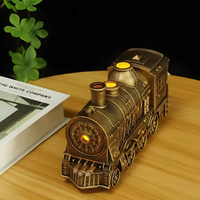 Umidificador Difusor de Óleos Essenciais Trem Plástico USB LED Luz Noturna