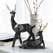 Stag Figures Sculpture