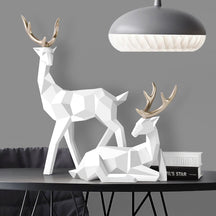 Stag Figures Sculpture