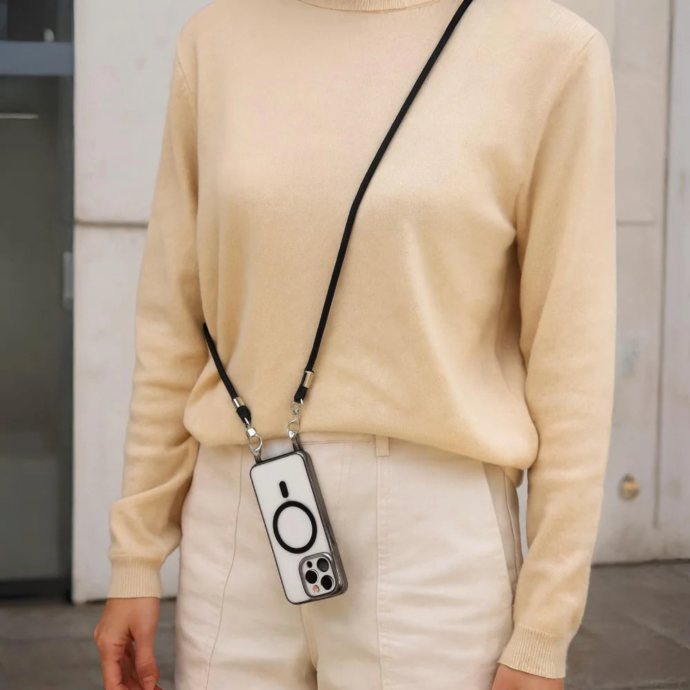 Phone Case MagSafe Crossbody Strap Lanyard Cover