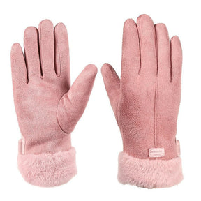 Luvas de Inverno Femininas – Touchscreen, Quentes, Macias e com Forro Térmico