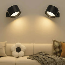 Luminária de Parede LED Recarregável com Suporte Magnético Ajustável