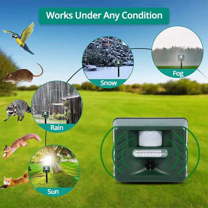Woodpecker Ultrasonic Repeller