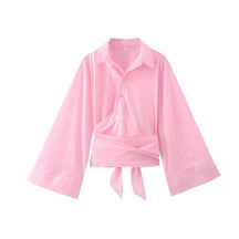 Blusa com Cinto de Laço Largo