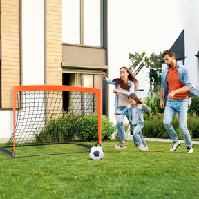 Conjunto de Gol de Futebol Portátil para Treino Infantil ao Ar Livre