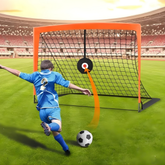 Conjunto de Gol de Futebol Portátil para Treino Infantil ao Ar Livre