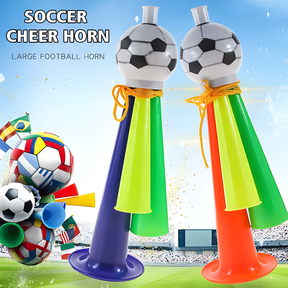 Conjunto de Cornetas Vuvuzela Barulhentas para Torcida de Futebol, Festas em Estádio e Eventos