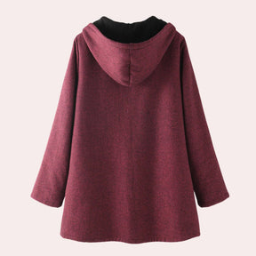 Women's Casual Warm Hooded Jacket