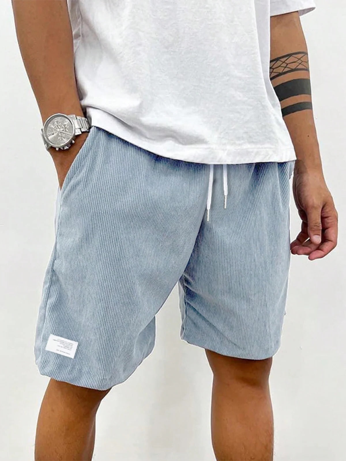 Men's Corduroy Leisure Shorts