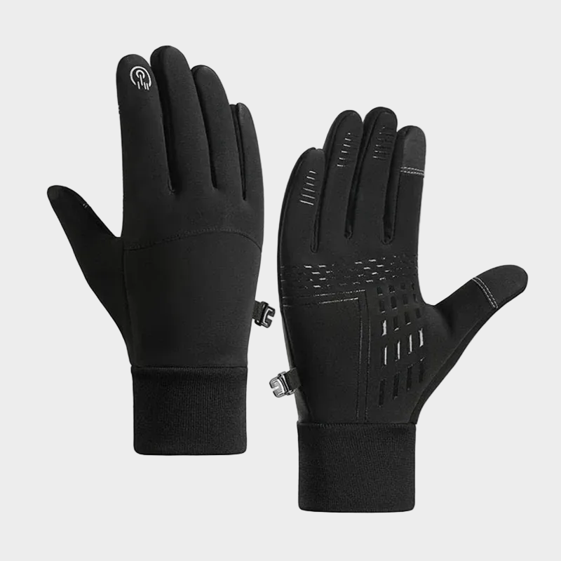 Luvas de Inverno Impermeáveis Antiderrapantes com Tela Sensível ao Toque